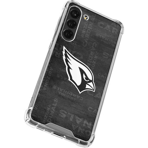NFL Arizona Cardinals Black & White Galaxy S24 FE Clear Case